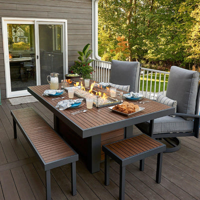 How Fire Pit Tables Transform Outdoor Living Spaces