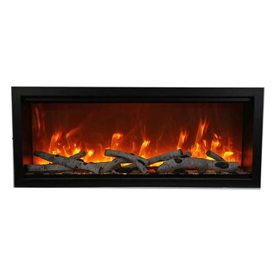 Amantii 42" Symmetry Extra Tall Built-in Smart Wifi Electric Indoor/Outdoor Fireplace-Patio Pelican