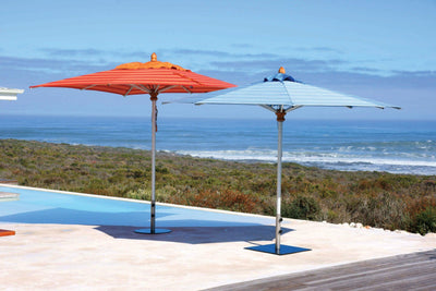 Bravura Center Pole Patio Umbrella (1.5" Pole Ø) - Woodline Shade Solutions-Patio Pelican