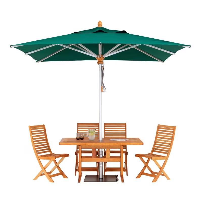 Bravura Center Pole Patio Umbrella (1.9" Pole Ø) - Woodline Shade Solutions-Patio Pelican