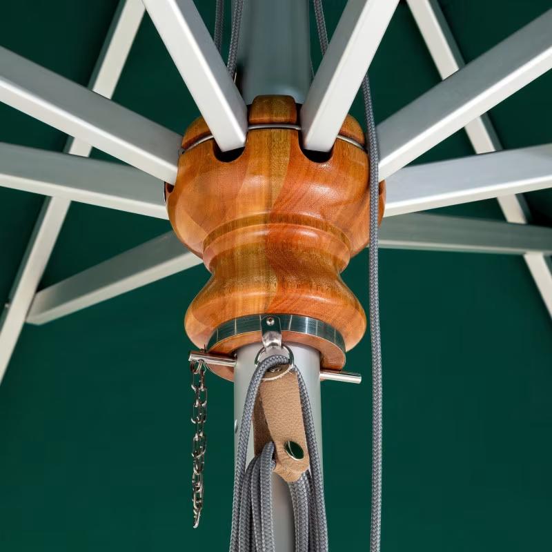 Bravura Center Pole Patio Umbrella (2.5" Pole Ø) - Woodline Shade Solutions-Patio Pelican