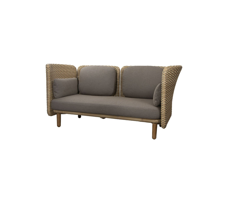 Cane-line Arch 2-Seater Sofa with Low Arm/Backrest-Patio Pelican