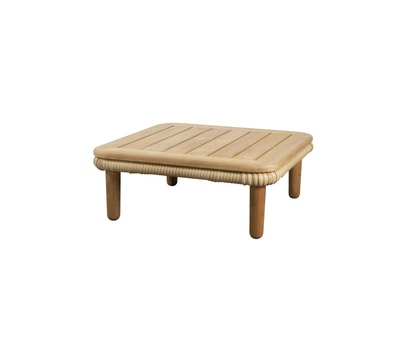 Cane-line Arch Coffee Table with Teak Table Top-Patio Pelican