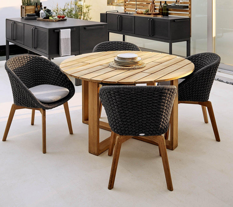 Cane-line Endless Round Table-Patio Pelican