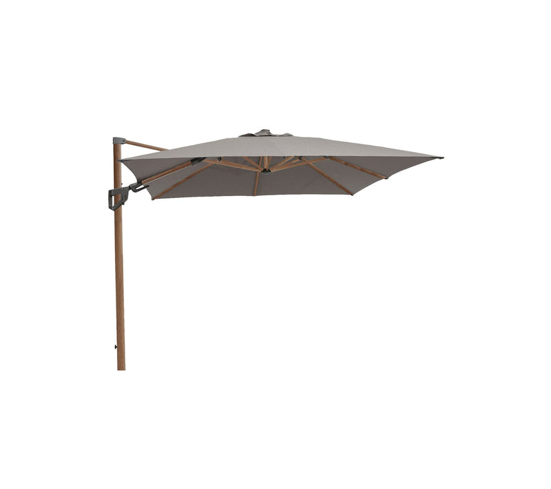 Cane-line Hyde Luxe Tilt Parasol (3x3m)-Patio Pelican