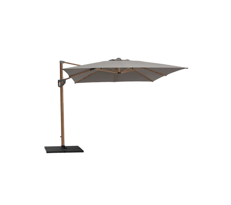 Cane-line Hyde Luxe Tilt Parasol (3x3m)-Patio Pelican