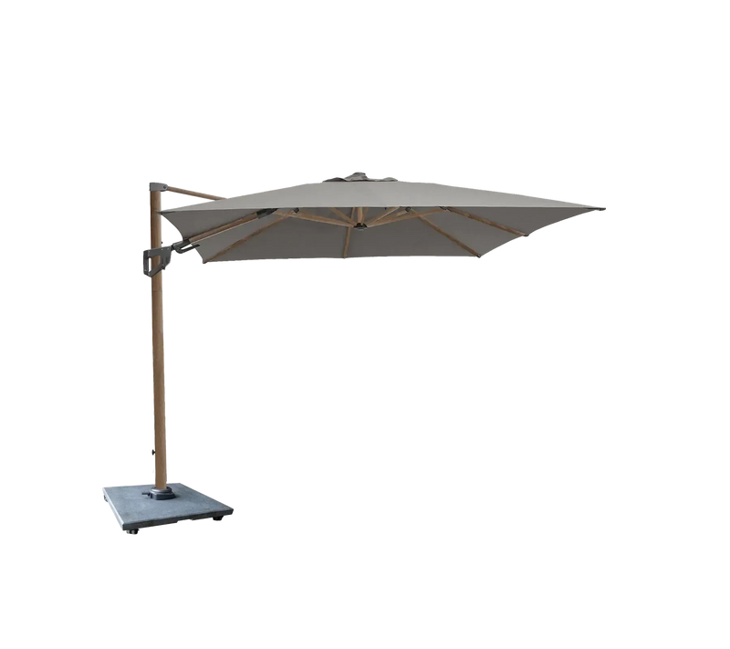 Cane-line Hyde Luxe Tilt Parasol (3x3m)-Patio Pelican