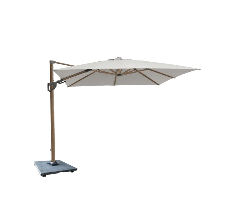 Cane-line Hyde Luxe Tilt Parasol (3x3m)-Patio Pelican