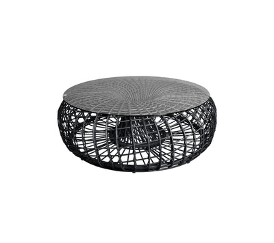 Cane-line Nest Coffee Table/Footstool-Patio Pelican