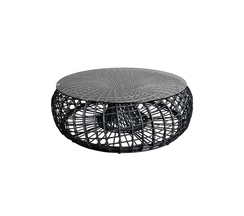 Cane-line Nest Coffee Table/Footstool-Patio Pelican