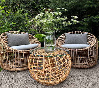 Cane-line Nest Round Chair-Patio Pelican