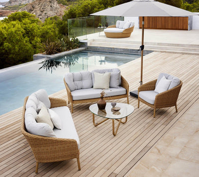 Cane-line Ocean Large 2-Seater Sofa-Patio Pelican