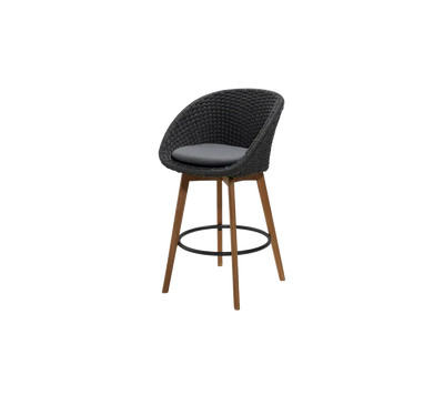 Cane-line Peacock Bar Chair-Patio Pelican