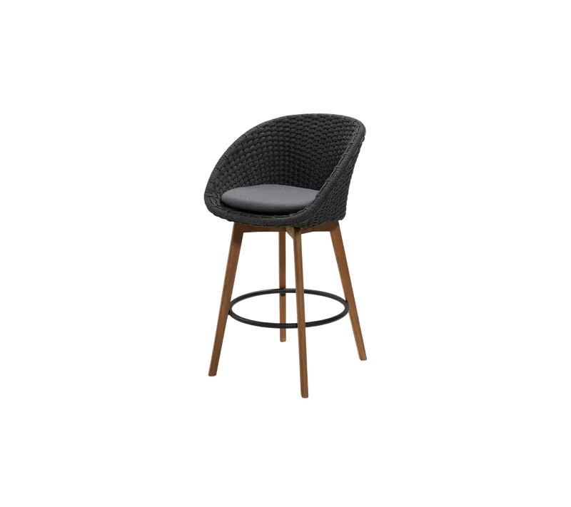 Cane-line Peacock Bar Chair-Patio Pelican