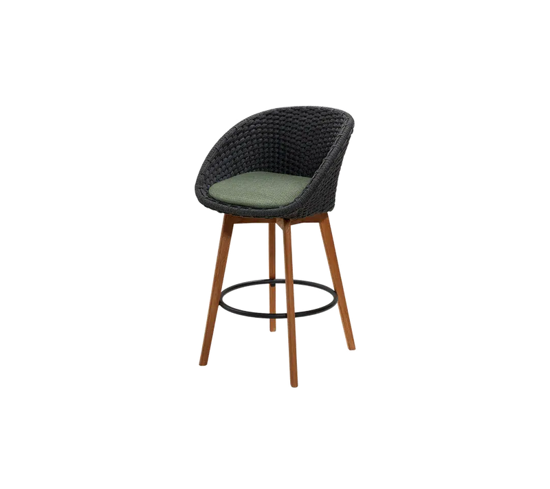 Cane-line Peacock Bar Chair-Patio Pelican