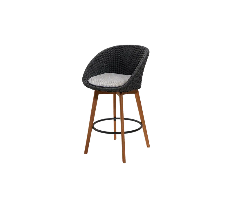 Cane-line Peacock Bar Chair-Patio Pelican