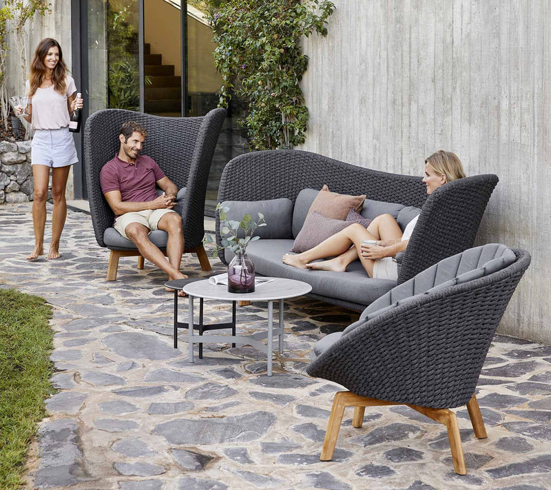 Cane-line Peacock Wing 3-Seater Sofa-Patio Pelican