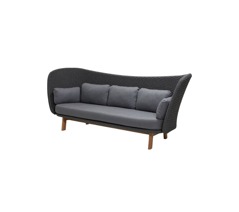 Cane-line Peacock Wing 3-Seater Sofa-Patio Pelican