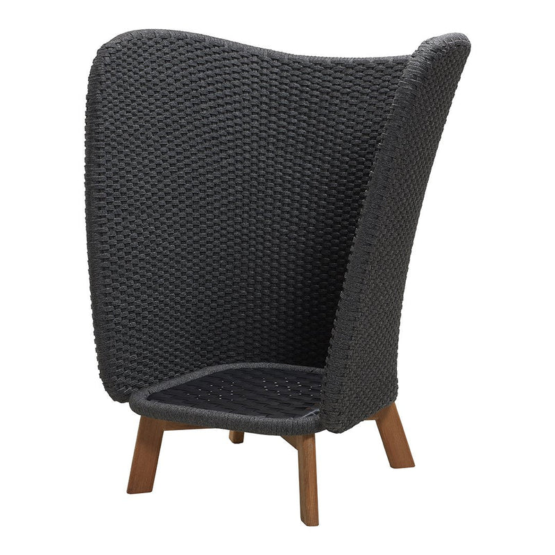 Cane-line Peacock Wing Highback Chair-Patio Pelican