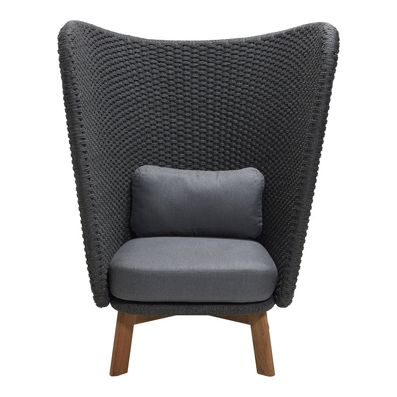 Cane-line Peacock Wing Highback Chair-Patio Pelican