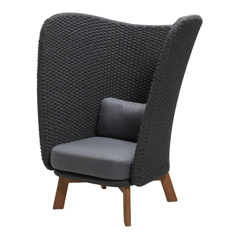 Cane-line Peacock Wing Highback Chair-Patio Pelican