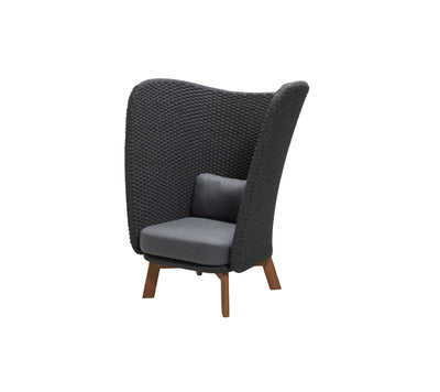 Cane-line Peacock Wing Highback Chair-Patio Pelican