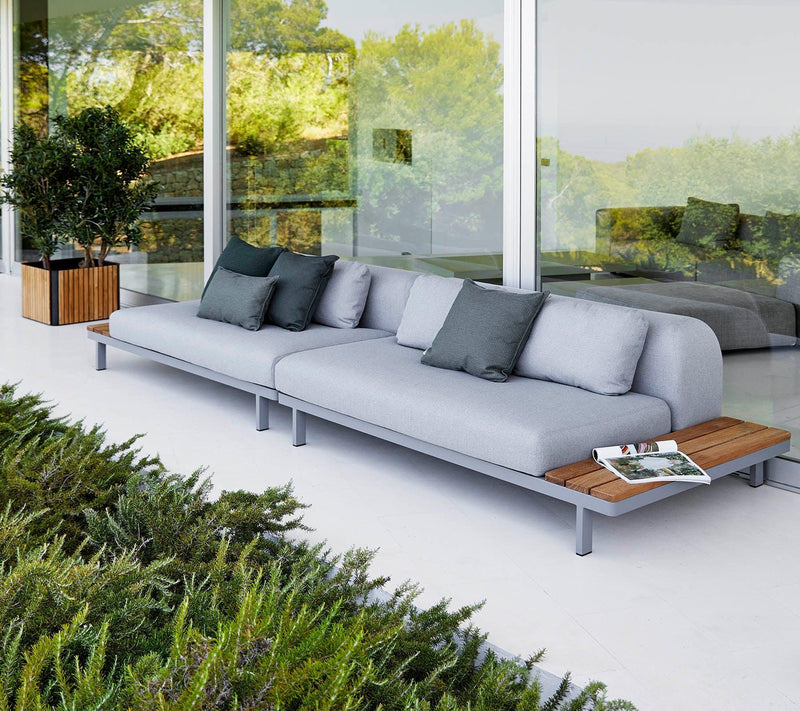 Cane-line Space 2-Seater Module Sofa-Patio Pelican