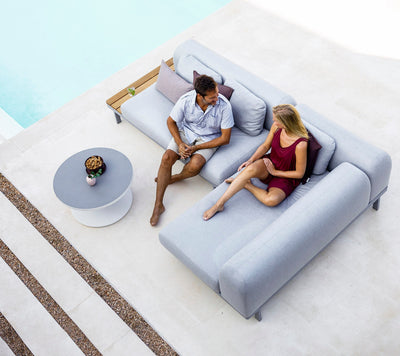 Cane-line Space 2-Seater Module Sofa-Patio Pelican