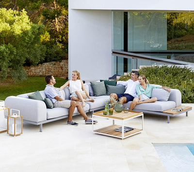 Cane-line Space 2-Seater Module Sofa-Patio Pelican