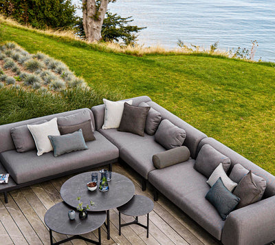 Cane-line Space 2-Seater Module Sofa-Patio Pelican