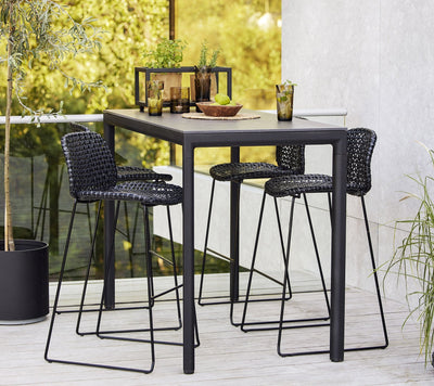 Cane-line Vibe Bar Chair-Patio Pelican