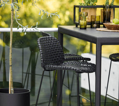 Cane-line Vibe Bar Chair-Patio Pelican