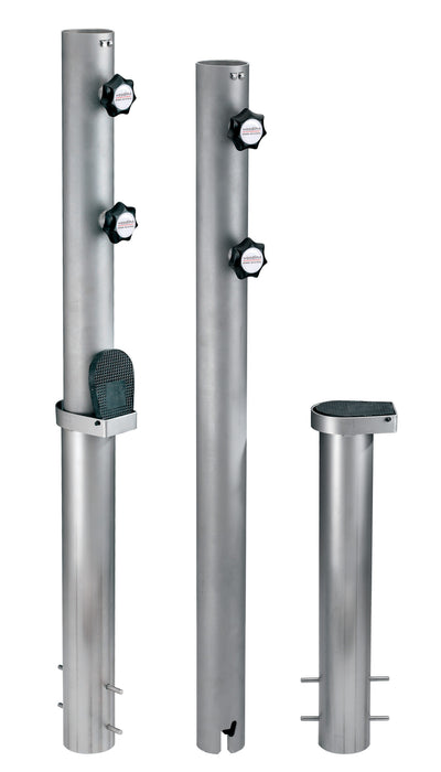 Delux Bayonet Inground Pole - Woodline Shade Solutions-Patio Pelican