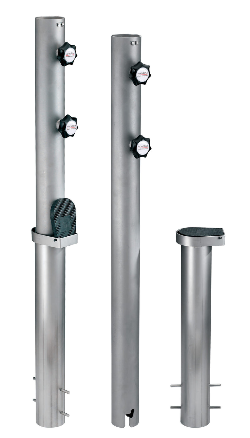 Delux Bayonet Inground Pole - Woodline Shade Solutions-Patio Pelican