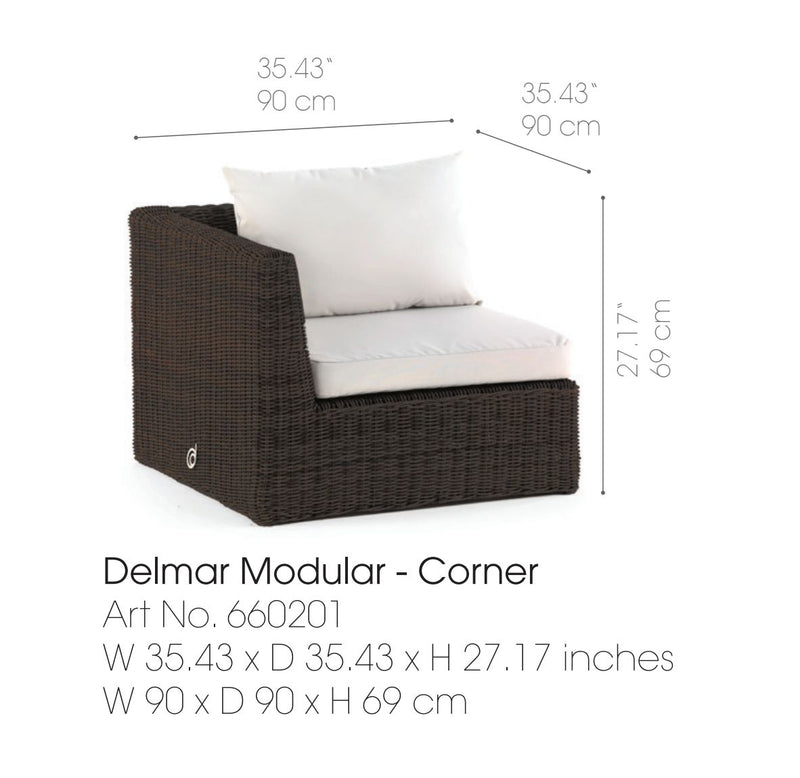 Domus Ventures Delmar Modular - Corner-Patio Pelican