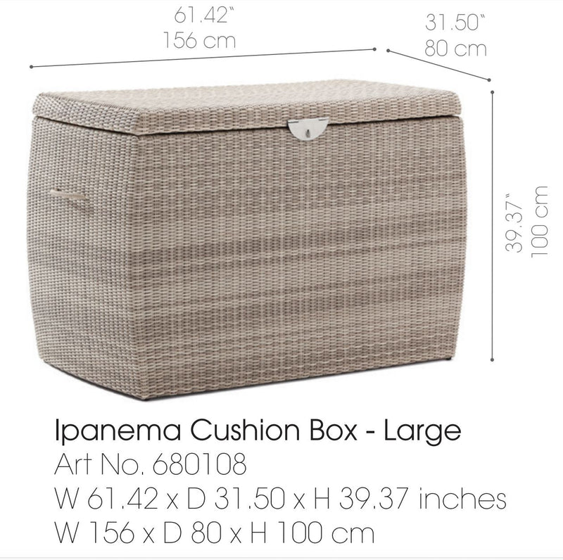 Domus Ventures Ipanema Cushion Box-Patio Pelican