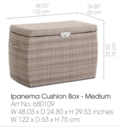 Domus Ventures Ipanema Cushion Box-Patio Pelican