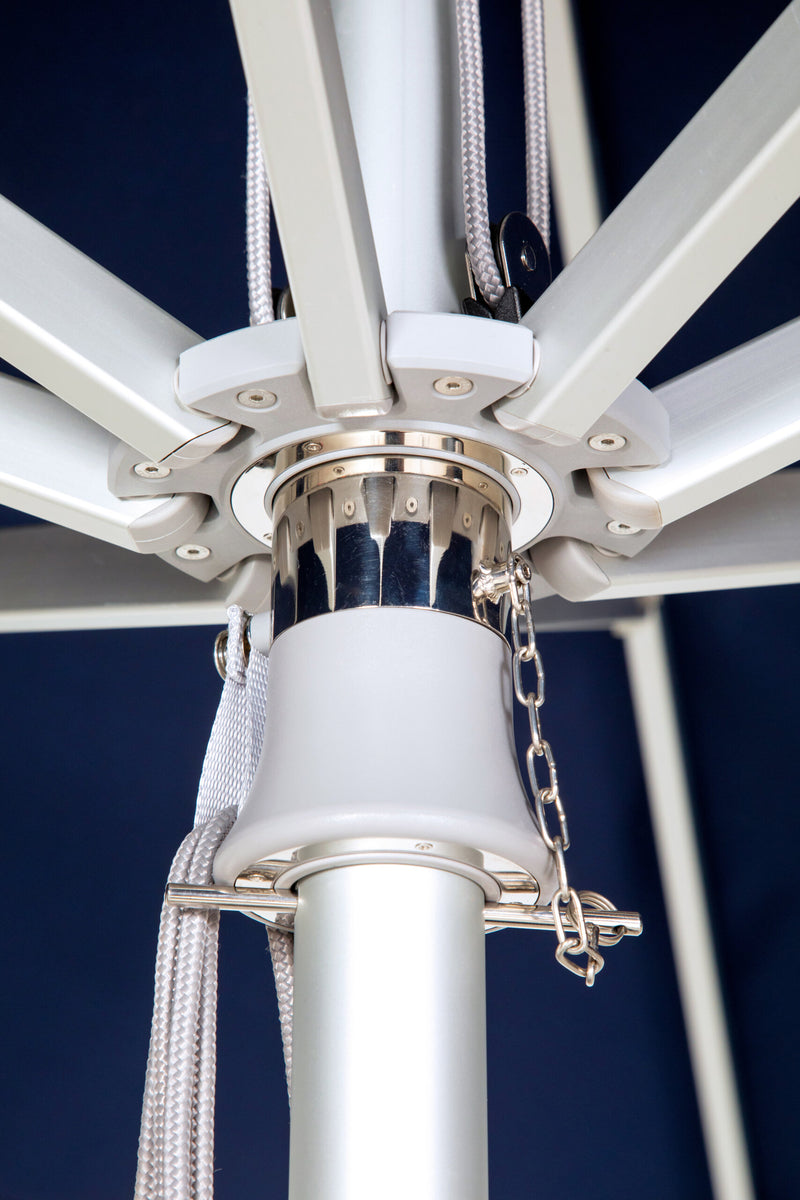 Elegance Center Pole Umbrella - Woodline Shade Solutions-Patio Pelican