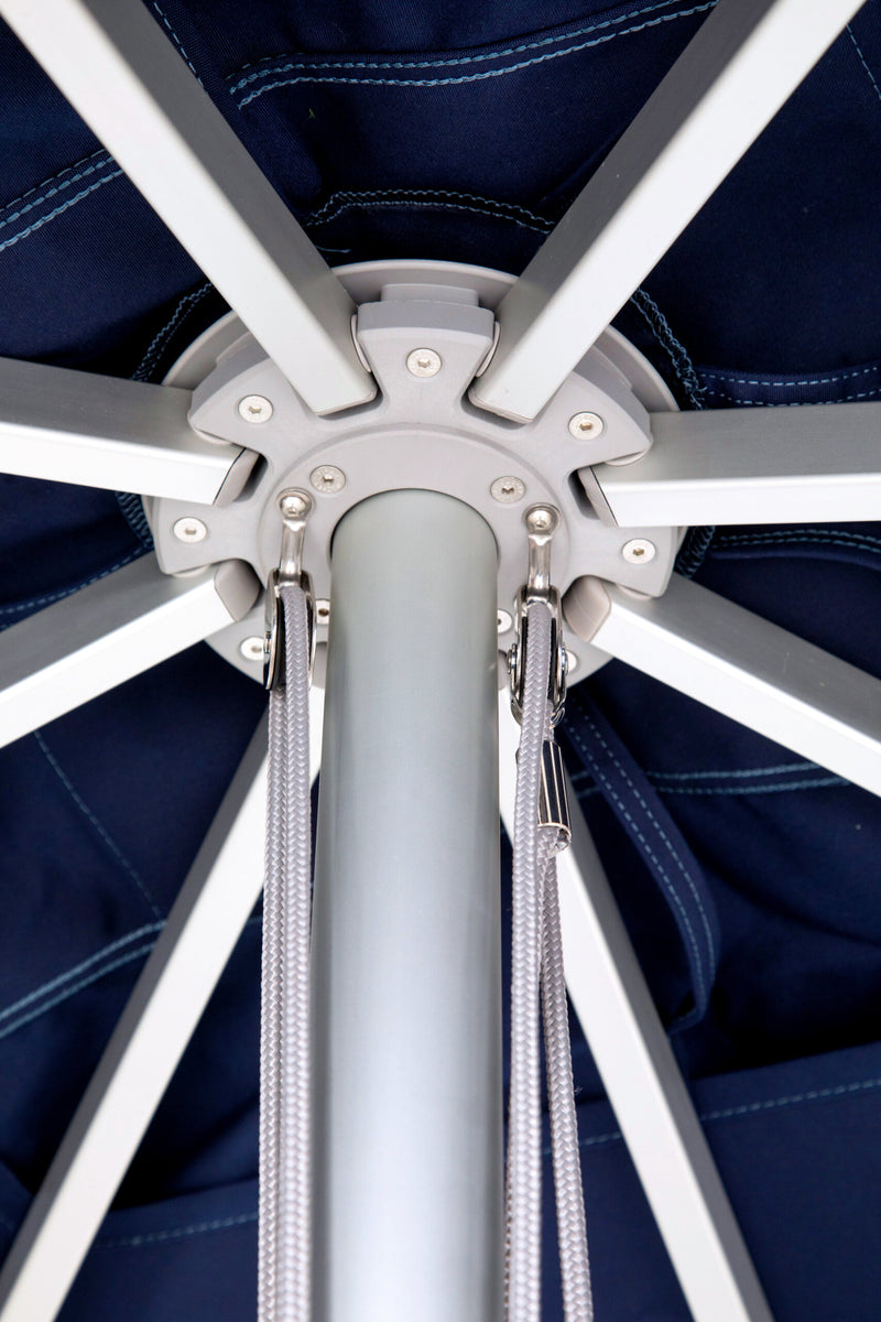 Elegance Center Pole Umbrella - Woodline Shade Solutions-Patio Pelican