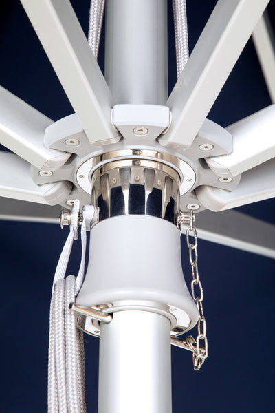 Elegance Center Pole Umbrella - Woodline Shade Solutions-Patio Pelican