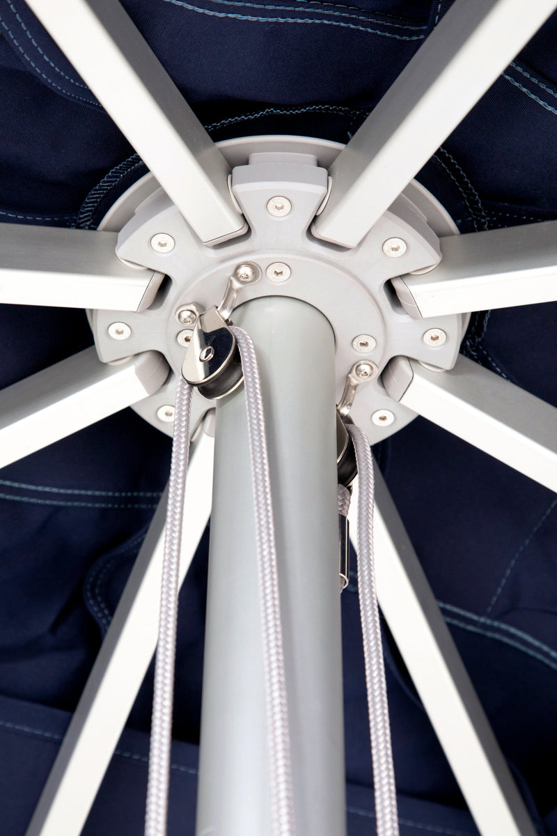 Elegance Center Pole Umbrella - Woodline Shade Solutions-Patio Pelican