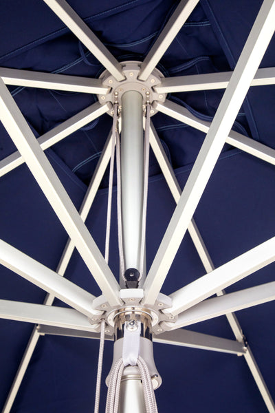 Elegance Center Pole Umbrella - Woodline Shade Solutions-Patio Pelican