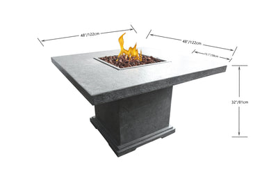 Elementi Birmingham Fire Pit Dining Table-Patio Pelican