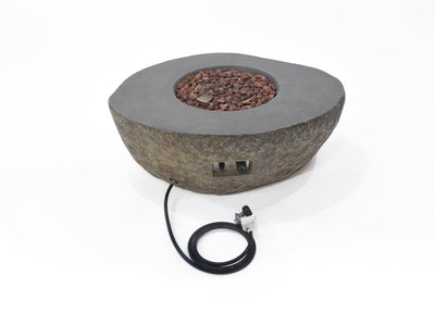 Elementi Boulder Fire Table-Patio Pelican