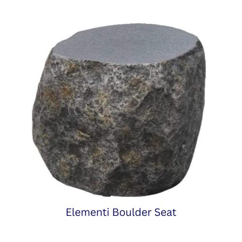 Elementi Boulder Fire Table-Patio Pelican