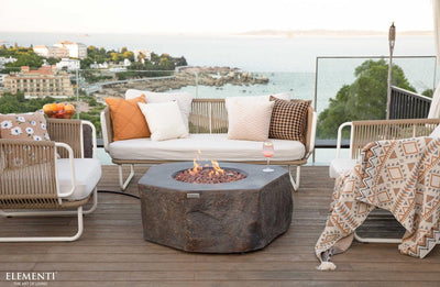 Elementi Columbia Fire Table-Patio Pelican