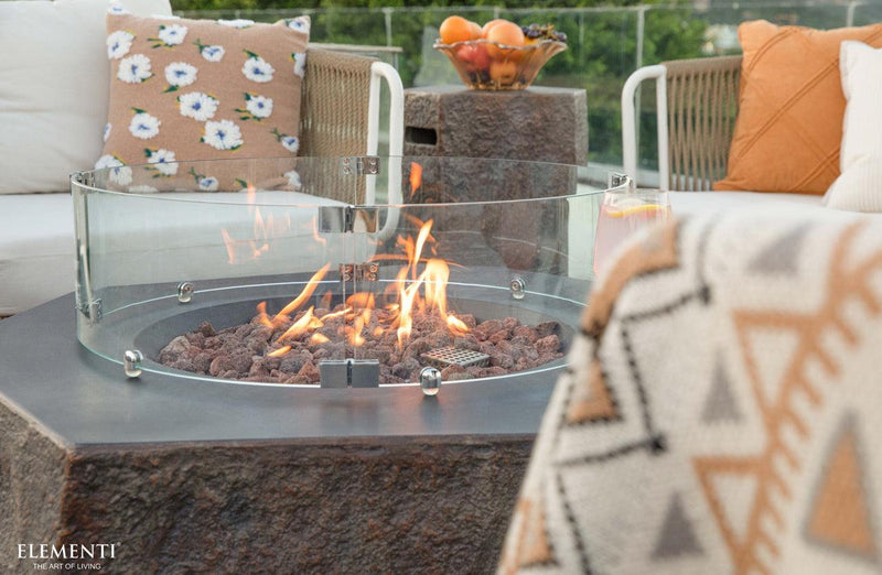 Elementi Columbia Fire Table-Patio Pelican