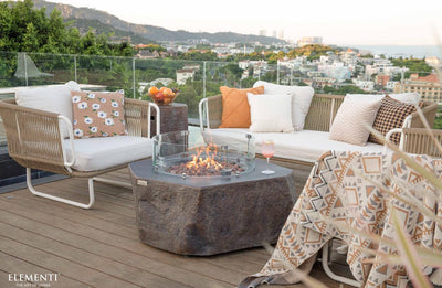 Elementi Columbia Fire Table-Patio Pelican