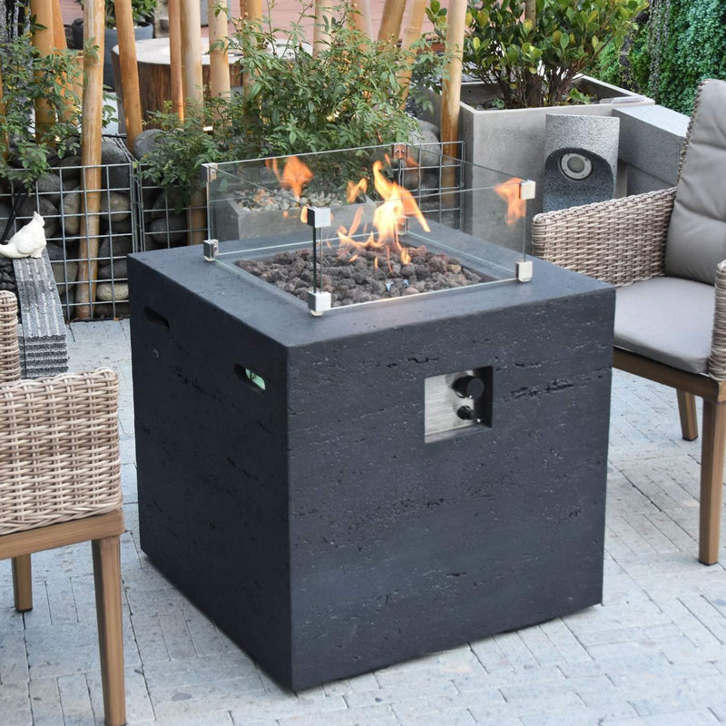 Elementi Ellington Fire Table-Patio Pelican