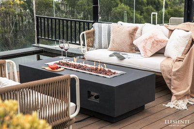 Elementi Granville Fire Table-Patio Pelican